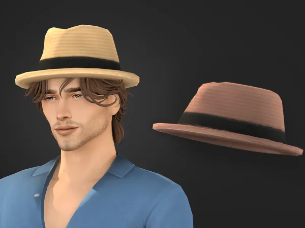 Maxis Match Jaxon Set Hat - The Sims 4 Custom Content