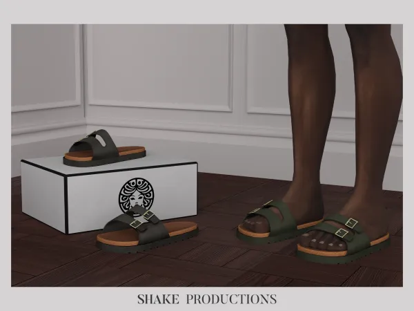 Alpha Jaxon Set Sandals (Male) - The Sims 4 Custom Content