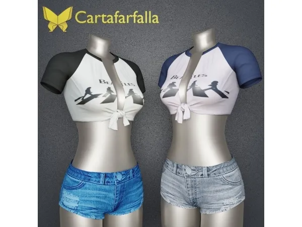 Alpha Cartafarfalla Rioté - The Sims 4 Custom Content