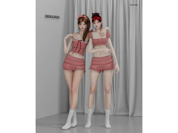 Alpha SIMS4 2024 036 soul by seoul - The Sims 4 Custom Content