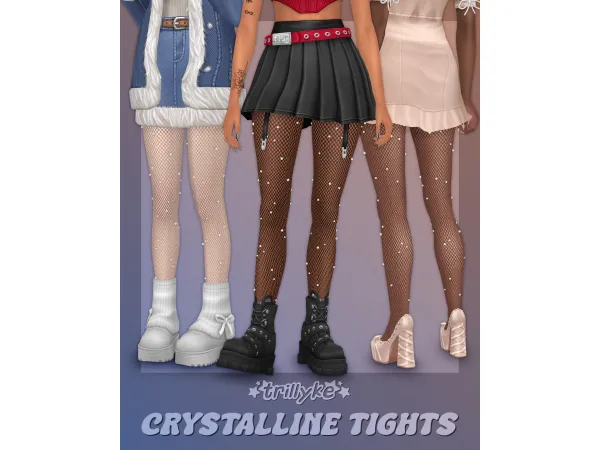 Maxis Match Crystalline Tights by trillyke - The Sims 4 Custom Content