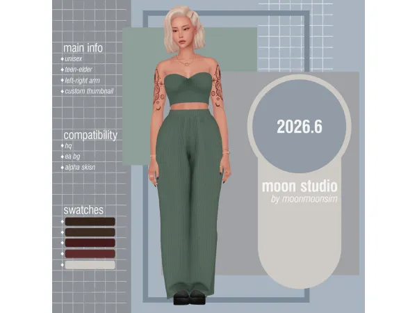 Mix tattoo 20266 - The Sims 4 Custom Content