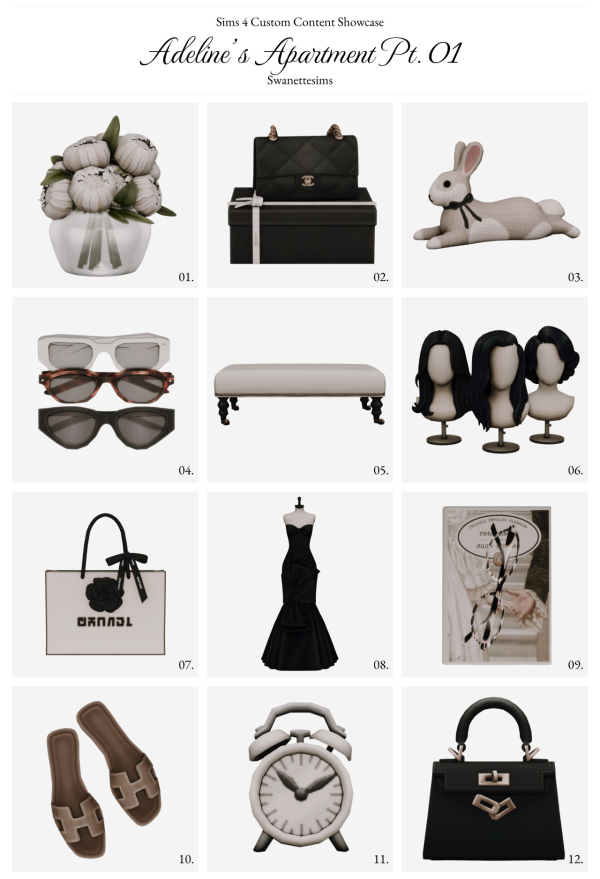 Maxis Match Adelines Apartment Pt 01 by simsfinds - The Sims 4 Custom Content