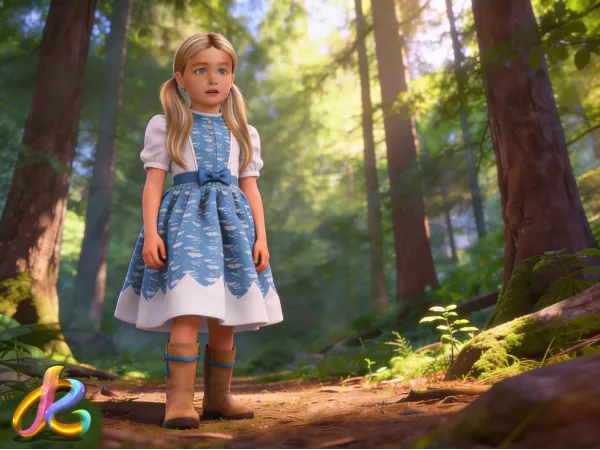 Alpha Holly Dress 334 _ 80'S THINGS Child by RobertaPLobo - The Sims 4 Custom Content