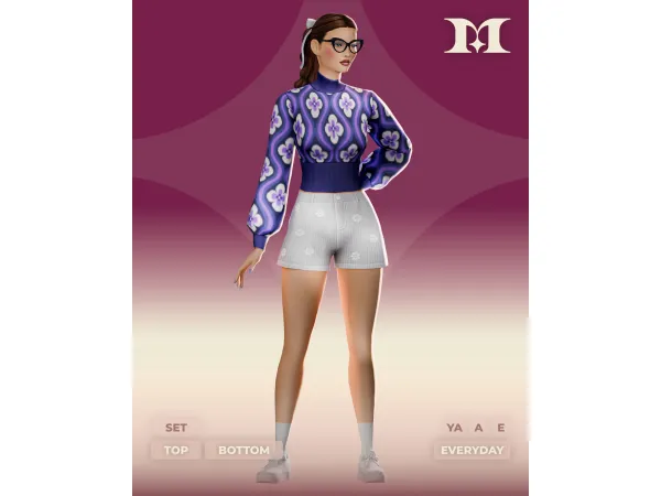 Maxis Match Botanist Set by milliancc - The Sims 4 Custom Content