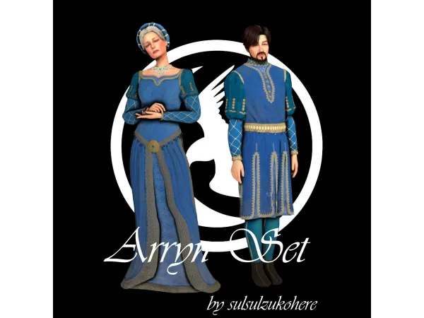 Mix Arryn Set by sulsulzukohere - The Sims 4 Custom Content