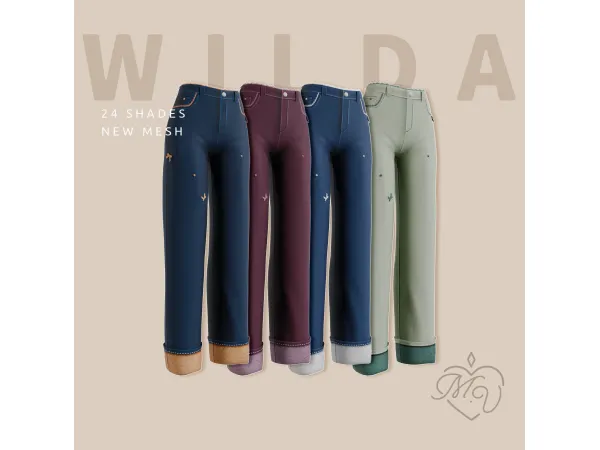 Wilda Pants by Miss.Valentine