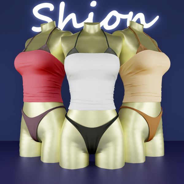 Alpha Shion Meisha Set by shion_sims - The Sims 4 Custom Content