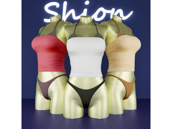 Alpha Shion Meisha Set - The Sims 4 Custom Content
