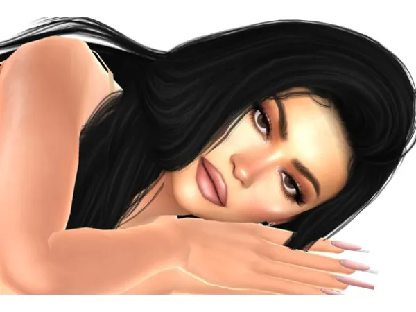 Alpha Kyle Jenner by SimmieRena - The Sims 4 Custom Content