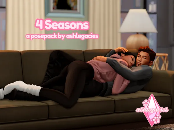 Mix 4 Seasons Posepack - The Sims 4 custom content