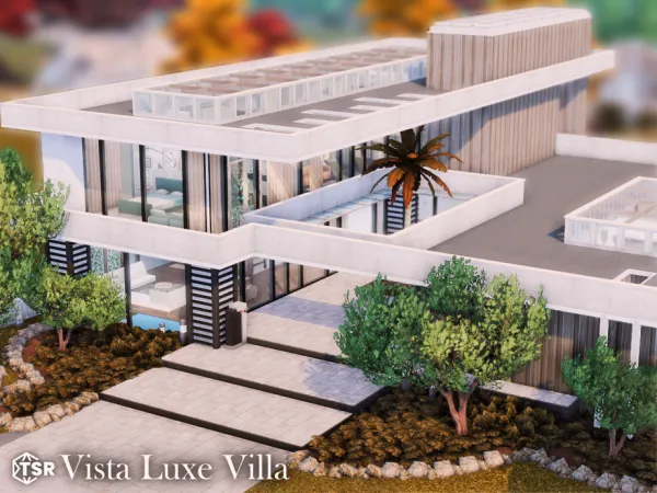 Maxis Match Vista Luxe Villa l noCC - The Sims 4 Custom Content