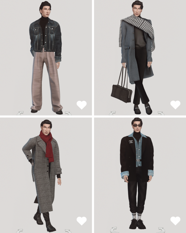 Alpha LOOKBOOK KANG by simsfinds - The Sims 4 Custom Content