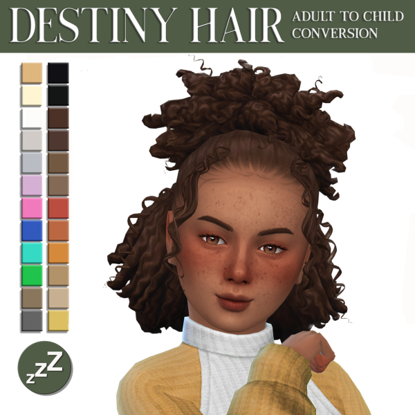 Maxis Match ORCHIONA HAIR CONVERSIONS sims by simsfinds - The Sims 4 Custom Content