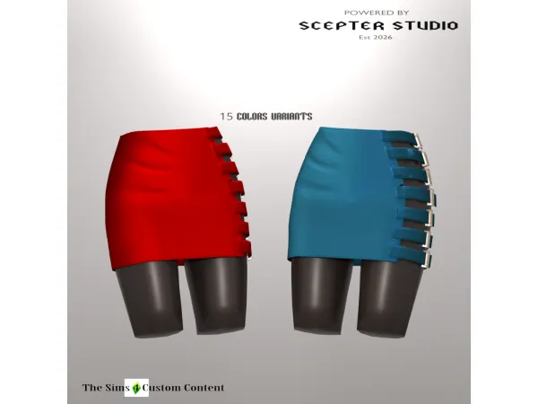Mix Marceline Skirt by Scepter - The Sims 4 Custom Content