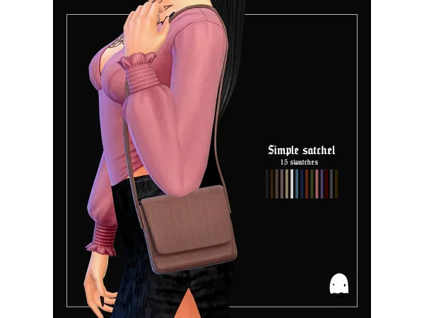 Maxis Match Feronia Bag by sondescent - The Sims 4 Custom Content