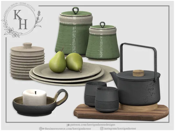 Alpha [khd] artisan II Set - The Sims 4 Custom Content