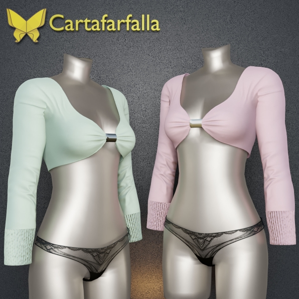 Alpha Cartafarfalla Elowyn by cartafarfalla - The Sims 4 Custom Content