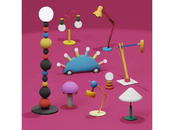 Maxis Match Giggle Watt Collection by SnootySims - The Sims 4 Custom Content