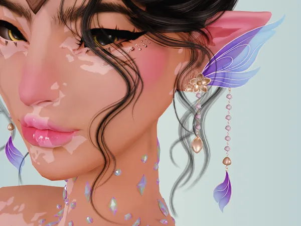 Luna Earrings by Saruin