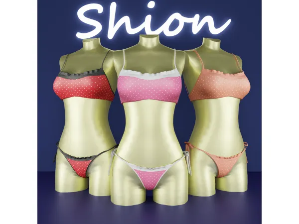 Shion-Dolla Pinky Dots Set