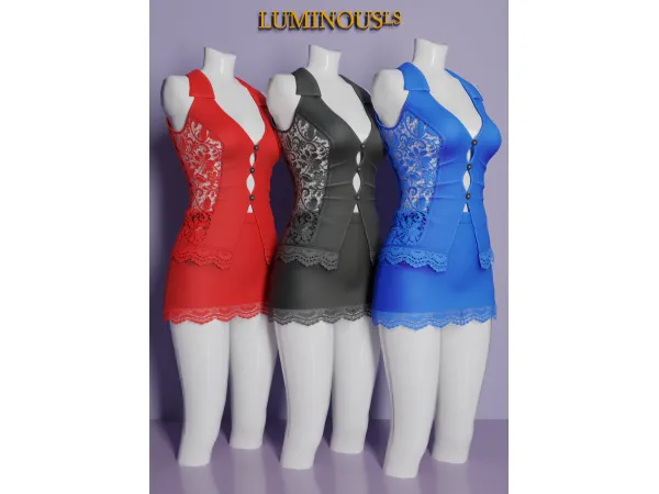 Alpha LS Nesty Set - The Sims 4 Custom Content