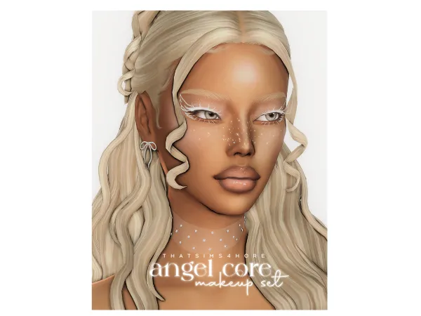 angel core makeup set by thatsims4hore