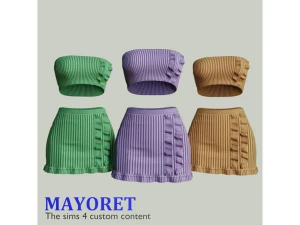 Alpha Mayoret Harmoni - The Sims 4 Custom Content