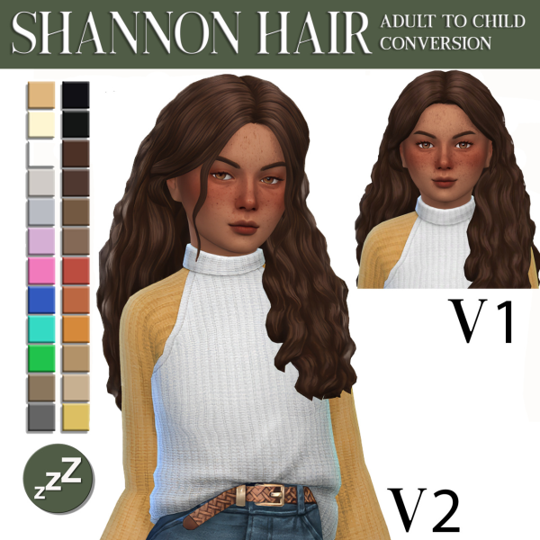 Maxis Match OAKIYO HAIR CONVERSIONS by simsfinds - The Sims 4 custom content