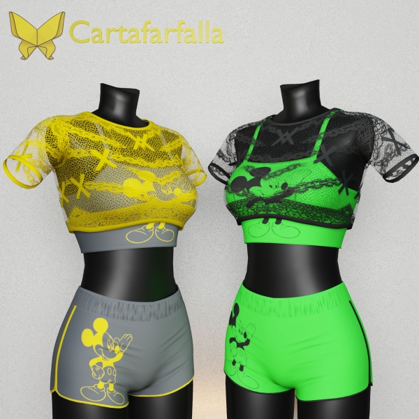 Alpha Cartafarfalla Desync set by cartafarfalla - The Sims 4 Custom Content