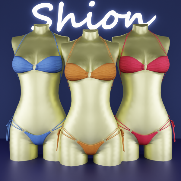 Alpha Shion Vella Luxe Ring Bikini by shion_sims - The Sims 4 Custom Content