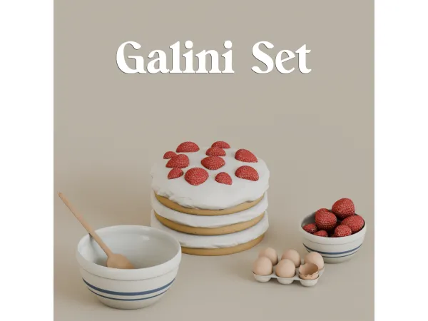 Alpha Galini Set by mechtasims - The Sims 4 Custom Content