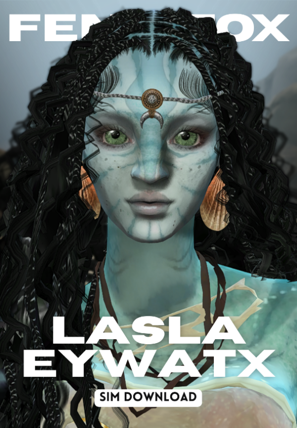 Mix Lasla Eywatx AVATAR NA'VI by fenixfox - The Sims 4 Custom Content