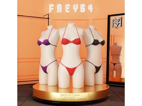 Alpha FR_Lilliya Sets - The Sims 4 Custom Content
