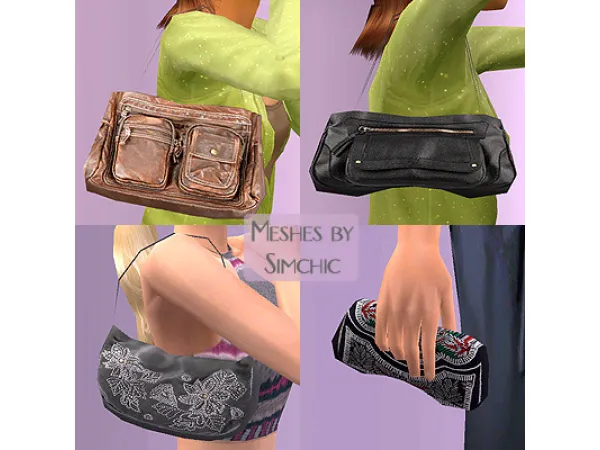 Samba Sims Bags Purses collection by Orodruin - The Sims 2 Custom Content