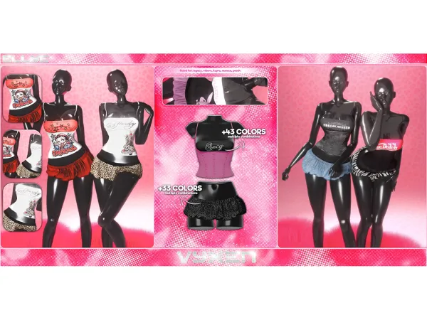 Mix vyxen ellye - The Sims 4 Custom Content