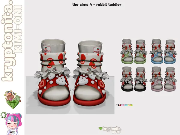 Maxis Match rabbit toddler - The Sims 4 Custom Content