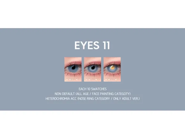 Alpha MMSIMS Eyes 11 by mmsims - The Sims 4 custom content