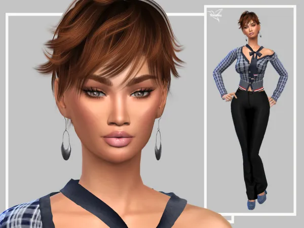 Alpha Louane Lemercier - The Sims 4 Custom Content