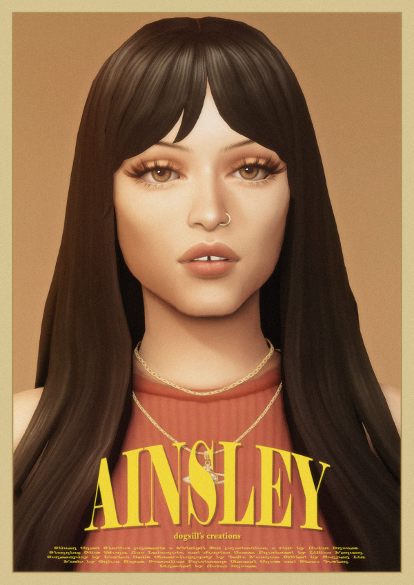 Maxis Match ainsley hair by simsfinds - The Sims 4 Custom Content