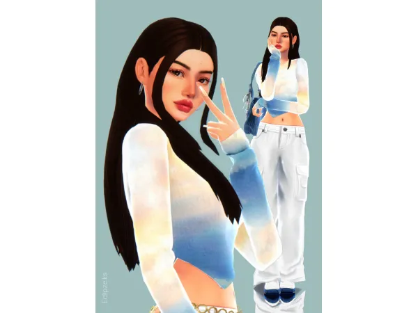 Mix Sim Dumb Ashley Mills by KSTELLASTIONS - The Sims 4 Custom Content