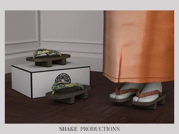 Alpha Geta Footwear (Female) With Socks by shakeproductions - The Sims 4 Custom Content