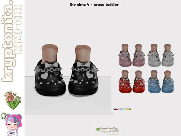 Maxis Match crocs toddler - The Sims 4 Custom Content