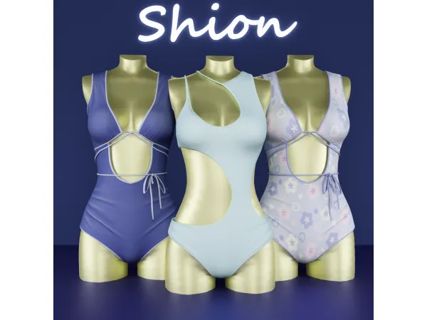 Alpha Shion Mey Swimsuit - The Sims 4 Custom Content
