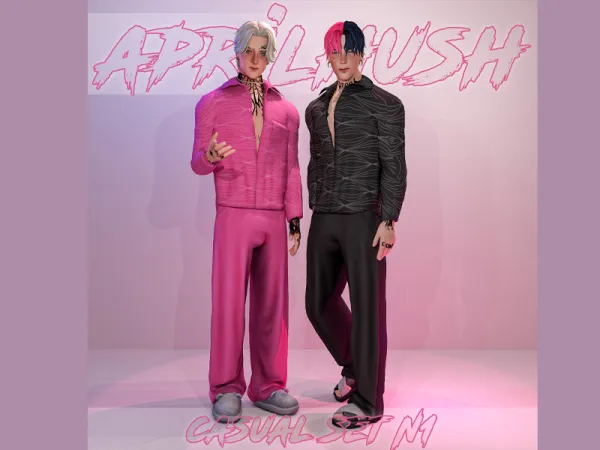 Maxis Match [aprilhush] casual set N1 shirt by aprilhush - The Sims 4 Custom Content
