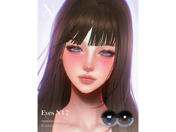Mix 20260204 makeup set eyes by NthngNthng - The Sims 4 custom content