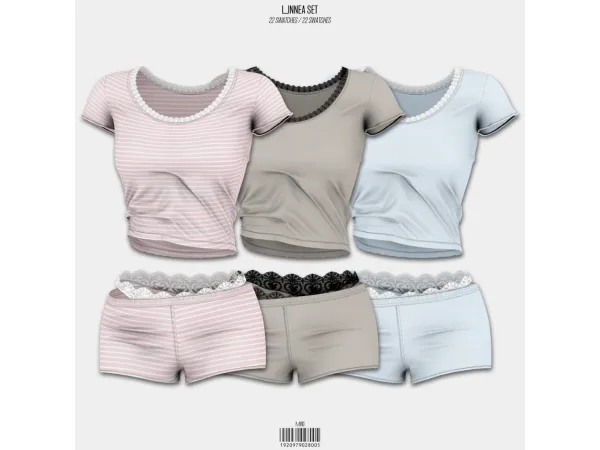 Linnea Set by Mirosims2020 - The Sims 4 Custom Content