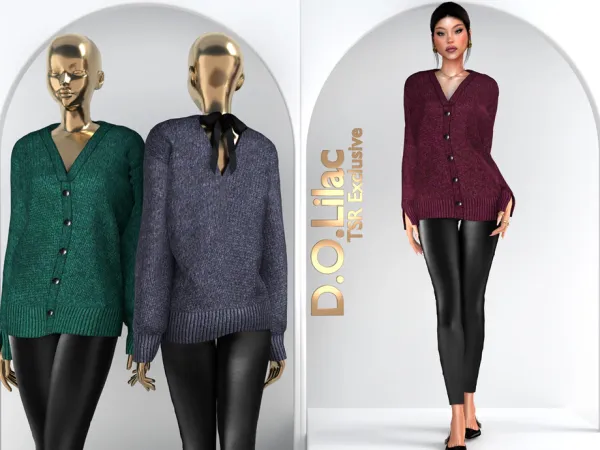 Alpha Soft Glam Edge Set DO127 - The Sims 4 Custom Content