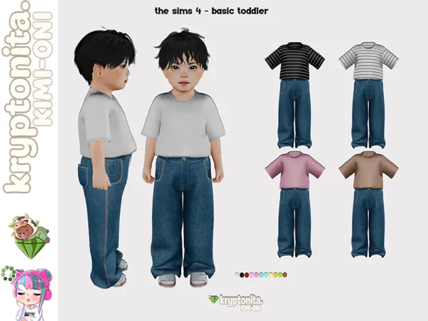 Maxis Match basic toddler - The Sims 4 custom content