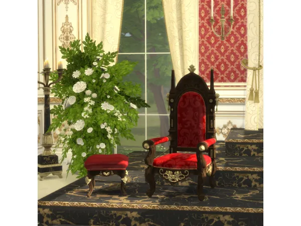 Alpha Marble Platform - The Sims 4 Custom Content